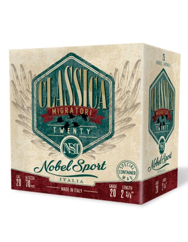 Cartucce Nobel Classica Twenty...