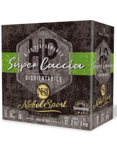 Cartucce Nobel Super Caccia Bior HP...