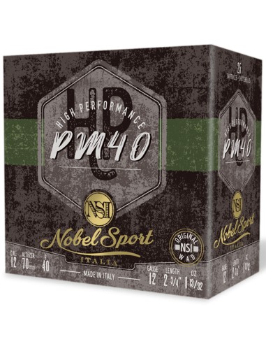 Cartucce Nobel PM 40 HP cal. 12/70 40...