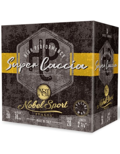 Cartuccia Nobel Super Caccia cal. 20...