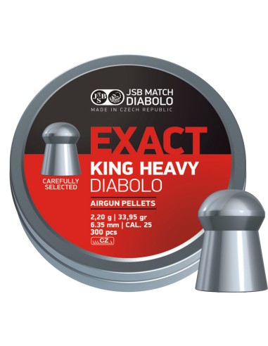 Pallini cal. 6,35 JSB Exact King...