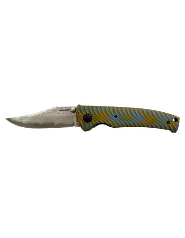 Tecnocut - Clip point knife Damasco...