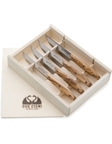 Due Cigni - Set 4 pz American steak...