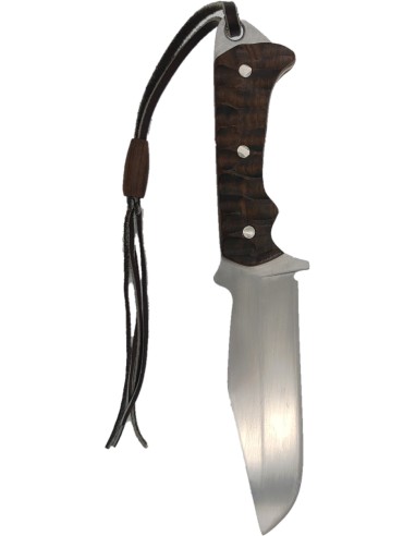 Coltello artigianale da caccia manico...