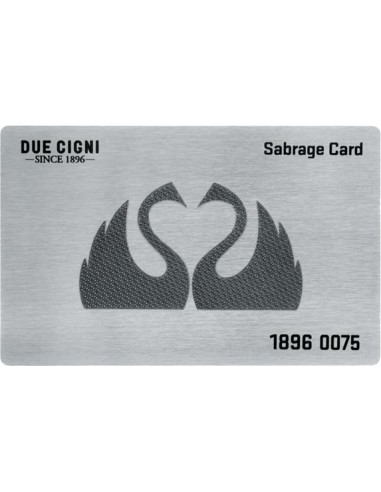 Due Cigni - Card per il sabrage di...