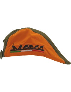 Coppola verde e arancione...