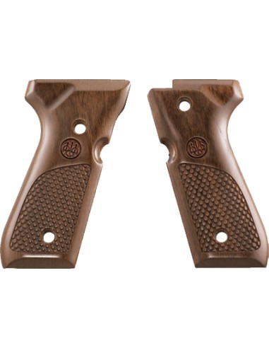 Beretta guancette in legno di noce...