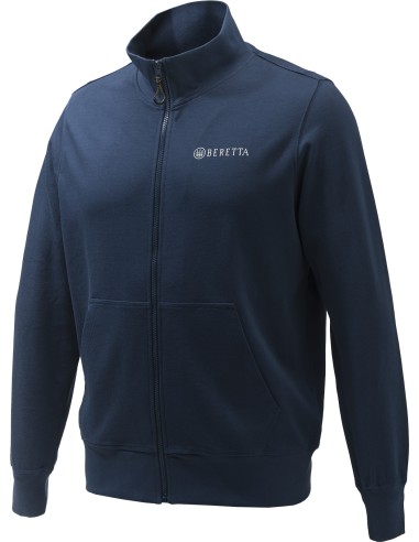 Felpa Beretta Team in cotone blu