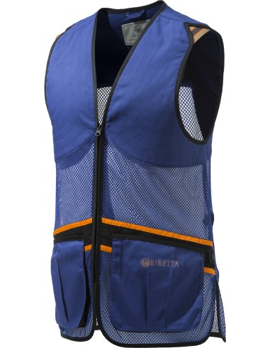 Gilet tiro Beretta Full Mesh Vest Blu