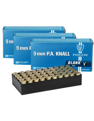 Cartucce a salve Fiocchi 9 mm. Tre...