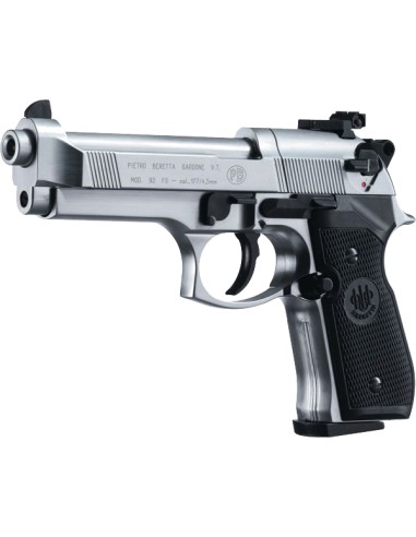 Beretta 92 FS Nickel Pistola a gas Co2 Cal. 4,5