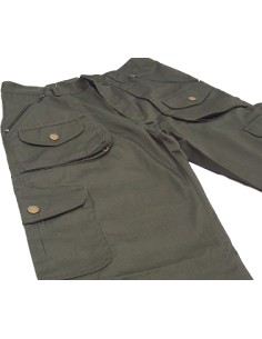 Pantalone cotone verde... 2